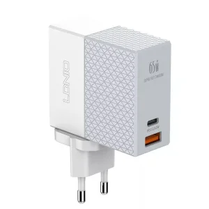 شارژر دیواری الدینیو مدل A2620C به‌ همراه کابل تبدیل USB-C