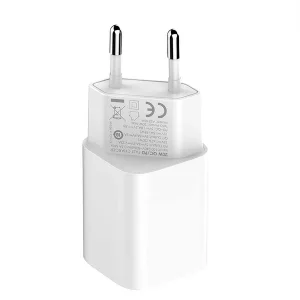 شارژر دیواری 20 وات الدینیو مدل A2318M MFI به همراه کابل لایتنینگ