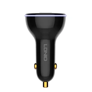 شارژر فندکی 160 وات الدینیو مدل ‌C102 به همراه کابل usb-C