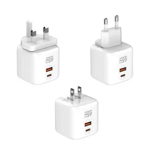 شارژر دیواری 45 وات 2 پورت الدینیو مدل Q2617 به همراه کابل usbC