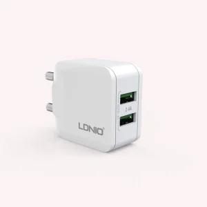شارژر دیواری 12 وات الدینیو مدل A2201 به همراه کابل USB-C