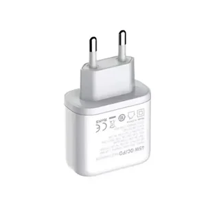 شارژر دیواری 45 وات 2 پورت الدینیو مدل A2526C به همراه کابل تبدیل USB-C به لایتنینگ