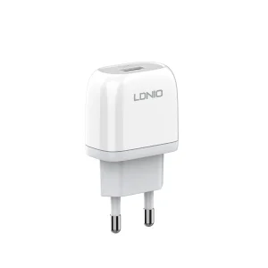 شارژر دیواری 18 وات الدینیو مدل A1209Q به همراه کابل USB-C