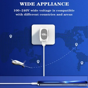 شارژر دیواری الدینیو مدل A2522C -30W به همراه کابل تبدیل USB-C
