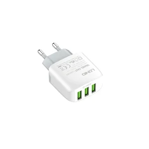 شارژر دیواری 17 وات الدینیو مدل A3312 به همراه کابل تبدیل USB-C