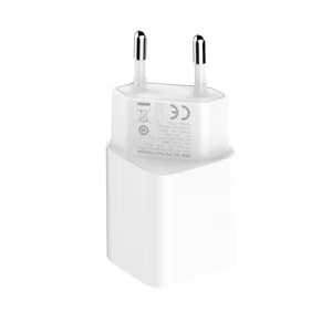 شارژر دیواری 20 وات 2 پورت الدینیو مدل A2318C به همراه کابل تبدیل USB-C به لایتنینگ