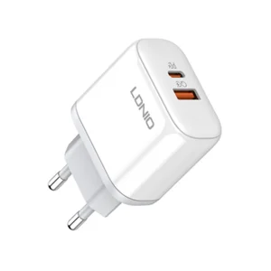شارژر دیواری 45 وات الدینیو مدل A2526C به همراه کابل تبدیل USB-C