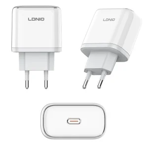 شارژر دیواری 45 وات الدینیو مدل Q1415 به همراه کابل USB-C