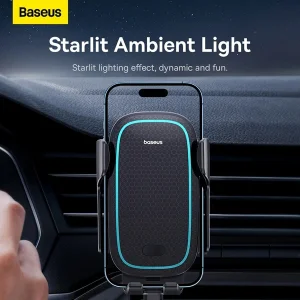پایه نگهدارنده و شارژر بی سیم گوشی موبایل بیسوس مدل BS-CM023