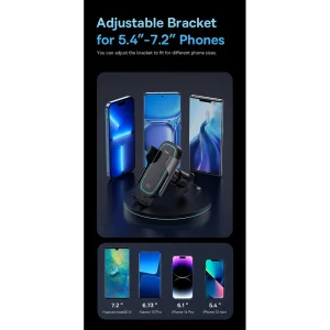 پایه نگهدارنده و شارژر بی سیم گوشی موبایل بیسوس مدل BS-CM023