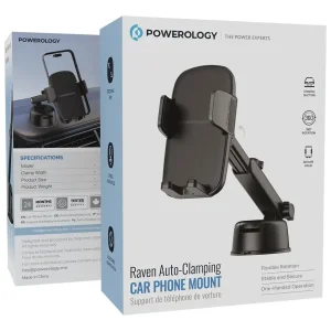 پایه نگهدارنده  شارژر گوشی موبایل پاورولوجی مدل PWRLX08BK