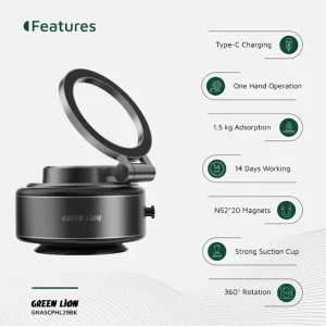 پایه نگهدارنده گوشی موبایل و تبلت گرین لاین مدل GX-29 Auto Suction