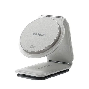پایه نگهدارنده و شارژر بی سیم گوشی موبایل بیسوس مدل C02 Mega Magnetic BS-CM042