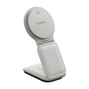 پایه نگهدارنده و شارژر بی سیم گوشی موبایل بیسوس مدل C02 Mega Magnetic BS-CM042