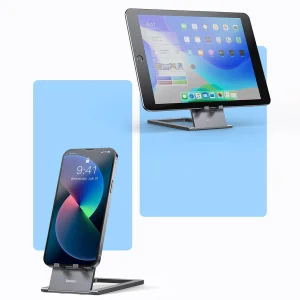 پایه نگهدارنده گوشی موبایل بیسوس مدل Foldable Metal