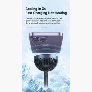 پایه نگهدارنده و شارژر بی سیم گوشی موبایل مک دودو مدل CH-2151