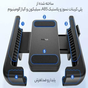 پایه نگهدارنده گوشی موبایل بیسوس مدل BS-CM032 C40572301111-01