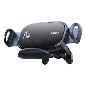 پایه نگهدارنده و شارژر بی سیم گوشی موبایل بیسوس مدل LightChaser BS-CM029