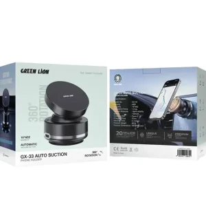 پایه نگهدارنده گوشی موبایل و تبلت گرین لاین مدل GX-33 Auto Suction