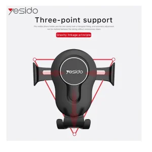 پایه نگهدارنده گوشی موبایل یسیدو مدل Gravity Car Holder
