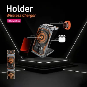 پایه نگهدارنده و شارژر بی سیم گوشی موبایل تسکو مدل THL 1226W