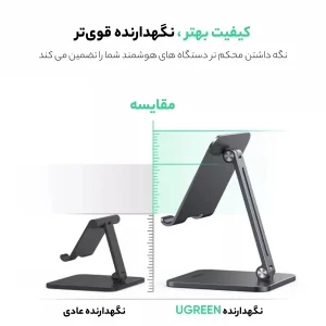 پایه نگهدارنده گوشی موبایل و تبلت یوگرین مدل LP134-40393