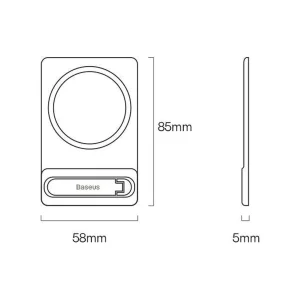 پایه نگهدارنده گوشی موبایل باسئوس مدل Magnetic Stand LUXZ