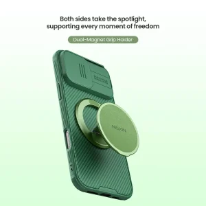 پایه نگهدارنده گوشی موبایل نیلکین مدل Dual Magnetic Ring Grip Holder