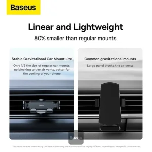 نگهدارنده گوشی موبایل بیسوس مدل Car Mount Lite
