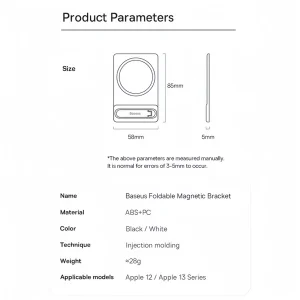 پایه نگهدارنده گوشی موبایل بیسوس مدل LUXZ010001