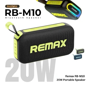 اسپیکر بلوتوثی قابل حمل ریمکس مدل WaterProof M10