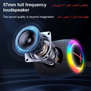 اسپیکر بلوتوثی قابل حمل ریمکس مدل RB-M81