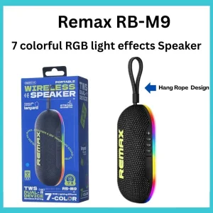 اسپیکر بلوتوثی قابل حمل ریمکس مدل RB-M9