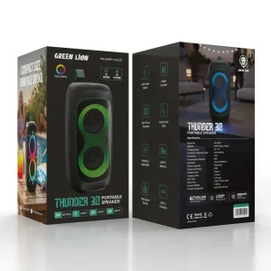 اسپیکر بلوتوثی قابل حمل گرین لاین مدل Thunder 30 Portable Speaker
