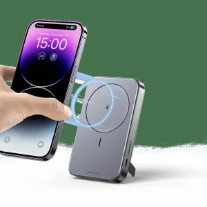پاور بانک یوگرین مدل مغناطیسی PB561-25208 ظرفیت 10000 میلی آمپر ساعت