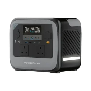 پاوراستیشن 700 وات پاورولوژی مدل PWGC700GY ظرفیت 10600 میلی‌ آمپر ساعت