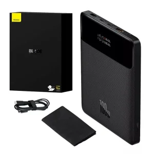پاوربانک بیسوس مدل BALDE HIGH POWER DIGITAL DISPALY PPBL000201 100W ظرفیت 20000 میلی آمپر ساعت