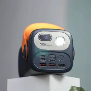 پاوربانک 27 وات ریمکس مدل rpp-123 ظرفیت 60000 میلی‌آمپرساعت
