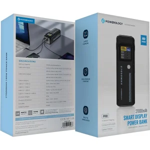 پاوربانک پاورولوجی مدل Smart Display 140W PPBCHA83 ظرفیت 27000 میلی آمپر ساعت