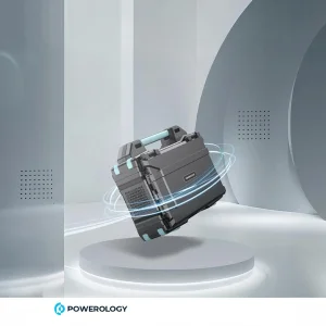 پاوربانک پاورولوجی مدل PPBCHA38 ظرفیت 76800 میلی آمپر ساعت