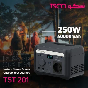 پاور استیشن 200 وات تسکو مدل TST 201 ظرفیت 32000 میلی آمپر ساعت