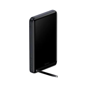 پاوربانک 20 وات بی‌سیم بیسوس مدل Magnetic Bracket ظرفیت 10000 میلی آمپر ساعت
