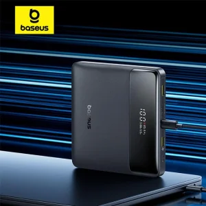 پاوربانک 100 وات باسئوس مدل Blade H1 P10021604123-00 ظرفیت 20000 میلی آمپر ساعت