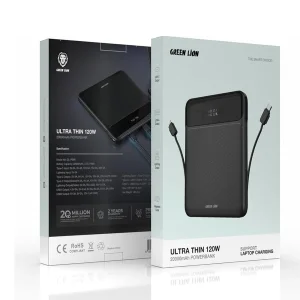 پاوربانک گرین لاین مدل ULTRA THIN ظرفیت 20000 میلی آمپرساعت
