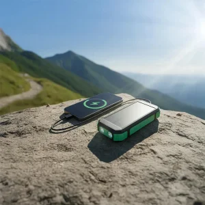 پاوربانک 20 وات گرین لاین مدل GNSOFLX20PBK ظرفیت 20000 میلی‌آمپرساعت