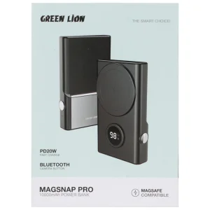 پاوربانک گرین لاین مدل MAGSNAP PRO ظرفیت 10000 میلی آمپر ساعت