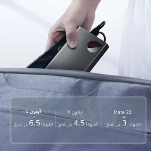 پاوربانک باسئوس مدل PPAD000001 ظرفیت 10000 میلی آمپر ساعت