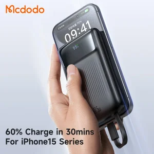 پاوربانک مک دودو مدل MC-024 ظرفیت 10000 میلی آمپرساعت