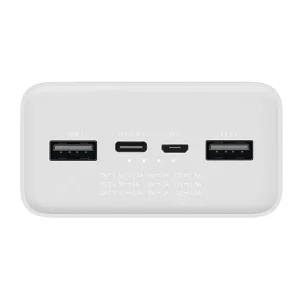 پاوربانک 18 وات شیائومی مدل Mi PB3018ZM ظرفیت 30000 میلی آمپر ساعت