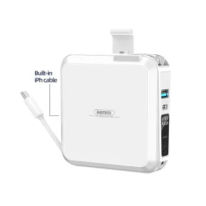 پاوربانک ریمکس مدل Infinity All in one - AC charger-RPP-276 ظرفیت 15000 میلی آمپرساعت
